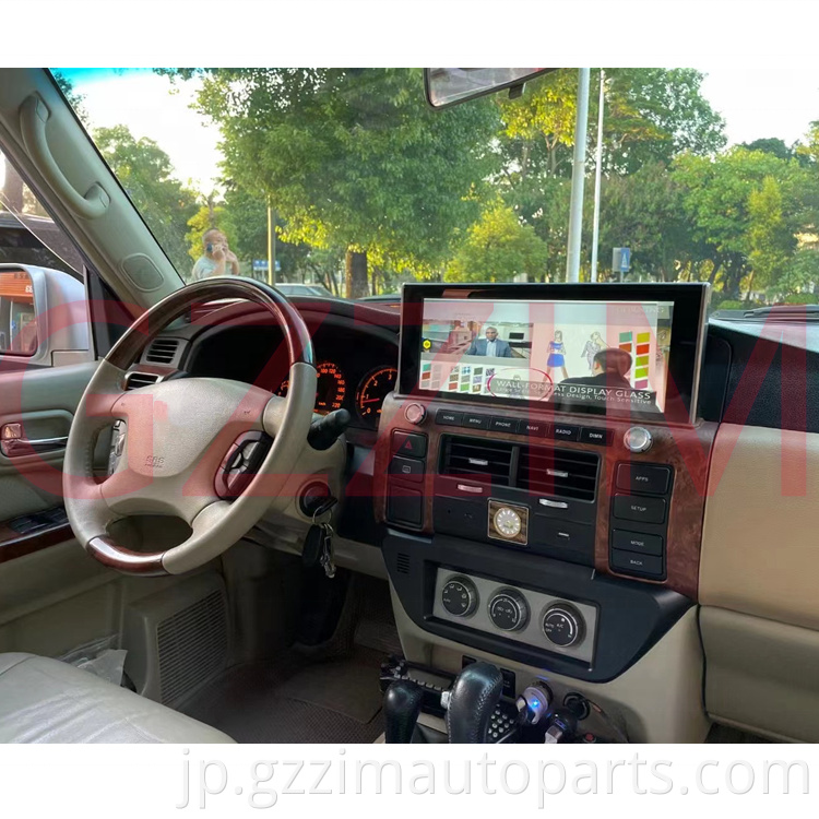 Hot Sale Car Radio IPS Android Multimedia Player GPS Navigation For Patrol Y61 2006-2023